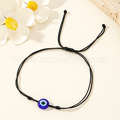 Geflochtene Armbänder aus Glasperlen mit bösem Blick&nbsp;SG7290-1