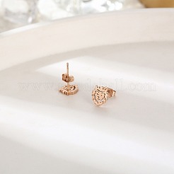 Ohrstecker aus 304 Edelstahl für Damen&nbsp;FU7169-3