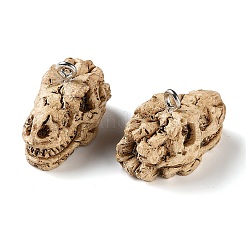 Pendentifs en résine opaque sur le thème des crânes&nbsp;RE-CBA4F9B-05C