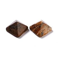 Cabochon di diaspro dell'immagine naturale&nbsp;G-G759-Y10