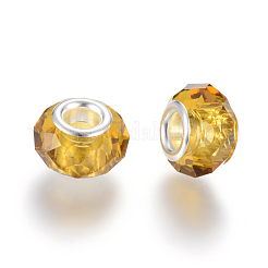 Abalorios europeos cristal hechos a mano&nbsp;X-GPDL25Y-72