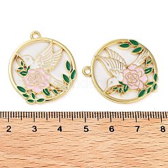 Gestell Legierung Emaille Anhänger&nbsp;FIND-Q099-04A-01