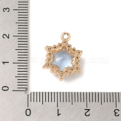 Ottone con pendenti a zirconi&nbsp;KK-G499-15G-03