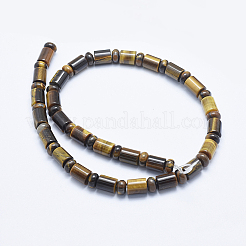 Natürlichen Tigerauge Perlen Stränge&nbsp;G-E444-20
