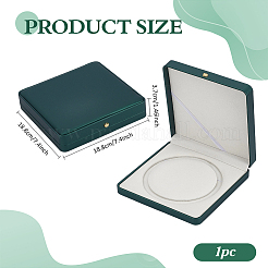 Verpackungsboxen für Perlenketten aus Leder&nbsp;CON-WH0086-187C