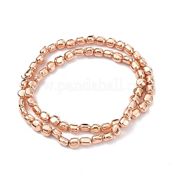 Chapelets de perles hématite synthétique sans magnétique&nbsp;G-C024-07B