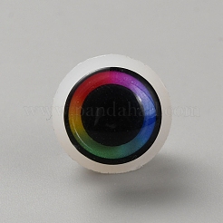 Ojos artesanales de muñeca de plástico abs&nbsp;DIY-WH0622-140D