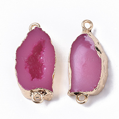 Connettori di collegamenti in resina druzy&nbsp;RESI-S383-027