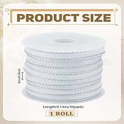 10 Yards Polyester-Ripsbänder für Geschenkverpackungen&nbsp;SRIB-LP0001-22C