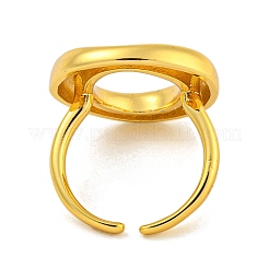 Manschettenringe aus Messing für Damen&nbsp;RJEW-E294-02G-03
