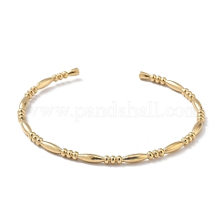 Ionenplattierung (IP) 304 Edelstahl-Manschettenarmbänder für Frauen&nbsp;BJEW-Z078-06G