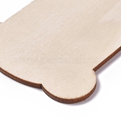 Planches d'enroulement de fil de bois&nbsp;WOOD-WH0098-62B