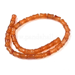 Natürliche rote Achat (gefärbt und erhitzt) Perlenstränge&nbsp;GG-CBA9281-C02-8x12mm