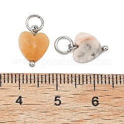 Colgantes de piedras preciosas naturales y sintéticas mezcladas&nbsp;PALLOY-JF05586-03