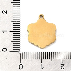 Placcatura ionica (ip) ciondoli in acciaio inossidabile 304&nbsp;STAS-Q301-31G
