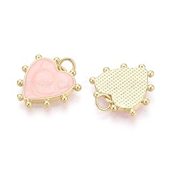 Colgantes de latón y esmalte&nbsp;KK-T080-65C