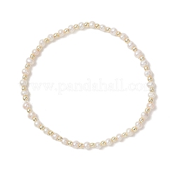 Natürliche kultivierte Süßwasserperlen-Perlenarmbänder für Frauen&nbsp;BJEW-JB13353