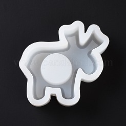 Kerzenhalterformen aus Silikon mit Weihnachtsmotiv&nbsp;DIY-A040-04B