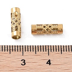 Placcatura ionica (ip) perle in acciaio inossidabile 304 cave&nbsp;STAS-G326-01G