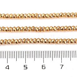 Galvanisierte synthetische nichtmagnetische Hämatitperlenstränge&nbsp;X-G-H027-E01-02