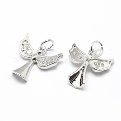 Micro ottone spianare grado AAA fascino zirconi&nbsp;ZIRC-P072-01P-NR