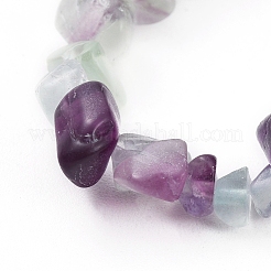 Bracciali con perline di fluorite naturale&nbsp;BJEW-JB05062