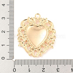 Pendentifs de placage en laiton&nbsp;KK-M261-03G