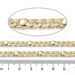 Catene figaro in ottone placcato a cremagliera&nbsp;CHC-F018-09G-04