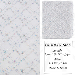 Pailletten-Polyester-Spitzenstoff&nbsp;DIY-WH0622-147B
