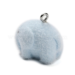 Anhänger aus flockigem&nbsp;LS-RESI-G112-03A