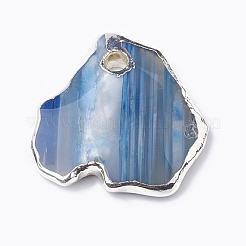 Pendentifs d'agate naturelle&nbsp;G-S299-27