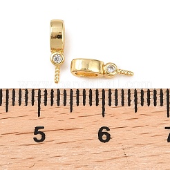 Messing Micro Pave Zirkonia StiftKlaue Pin Anhänger&nbsp;KK-Z146-21G
