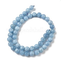 Chapelets de perles en aigue-marine naturelle&nbsp;G-D327-C03-8mm