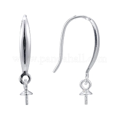 Crochets d'oreilles en 925 argent sterling&nbsp;STER-E062-02S