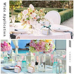 30 Sätze 3 Farben Stuhlform romantische Hochzeit Pralinenschachtel&nbsp;CON-FW0001-01