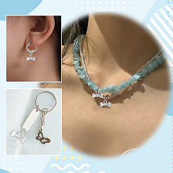 200 pz charms in lega stile tibetano&nbsp;FIND-HY0005-01