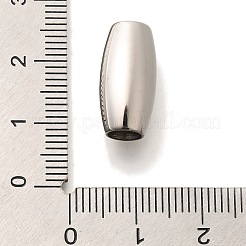 304 Edelstahl-Europäische Perlen&nbsp;STAS-G350-01A-P