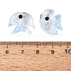 Faits à la main des perles de Murano transparent&nbsp;LAMP-N042-20B