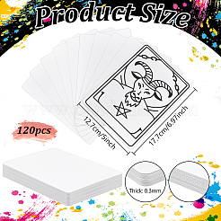 Leere Papierkarte&nbsp;DIY-NB0015-56B