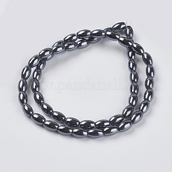 Perles en hématite synthétique sans magnétiques&nbsp;G-H1078-1