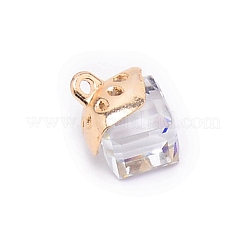 Glas Charms galvanisieren&nbsp;GLAA-SZC0004-01B