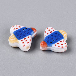 Perle di resina opaca stampate&nbsp;RESI-N043-24A