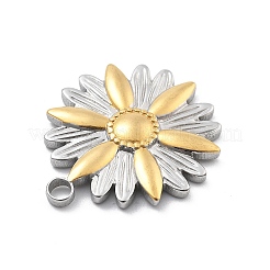 Ciondoli in acciaio inox 304&nbsp;STAS-R155-045GP-01