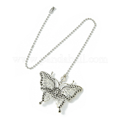 Rallonges de chaîne de traction de ventilateur de plafond en alliage de strass de style tibétain&nbsp;AJEW-AB00124