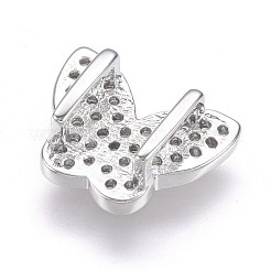 Il micro ottone apre il fascino dello scorrimento cubico dello zirconio&nbsp;X-ZIRC-E124-73