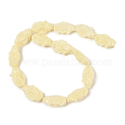 Perle intagliate in corallo sintetico&nbsp;CORA-U002-A01