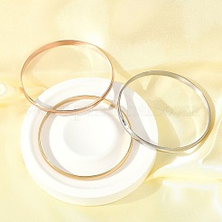 Conjuntos de brazaletes de acero inoxidable de moda 201&nbsp;BJEW-L664-024C-M-1