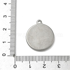 Pendentifs en acier inoxydable 304&nbsp;STAS-P422-12P