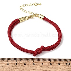 Braccialetto con cordino intrecciato in nylon rotondo da 3 mm&nbsp;FB-CBAA152-03G-37