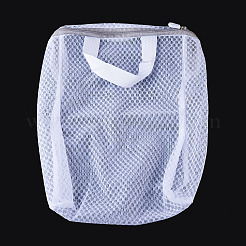 3 sac à linge en maille polyester avec fermeture éclair et poignées&nbsp;ABAG-TA0002-19